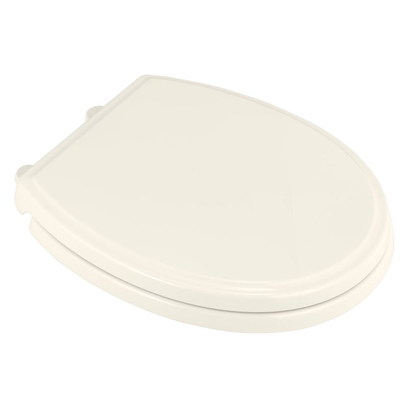 American Standard 5020B65G.222 Traditional Luxury Toilet Seat, Slow-Close, Round Front, Linen - Image 1